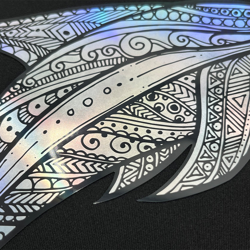 xiangqing Bionic Electroplated Iridescent Hot-Pressed Pattern: Neat Edges, Strong Three-Dimensional Effect, Seamless Integration(Please consult customer service for pricing)