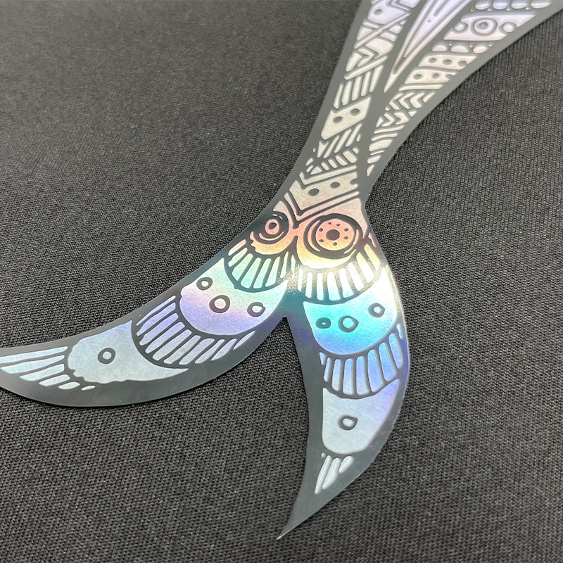 xiangqing Bionic Electroplated Iridescent Hot-Pressed Pattern: Neat Edges, Strong Three-Dimensional Effect, Seamless Integration(Please consult customer service for pricing)