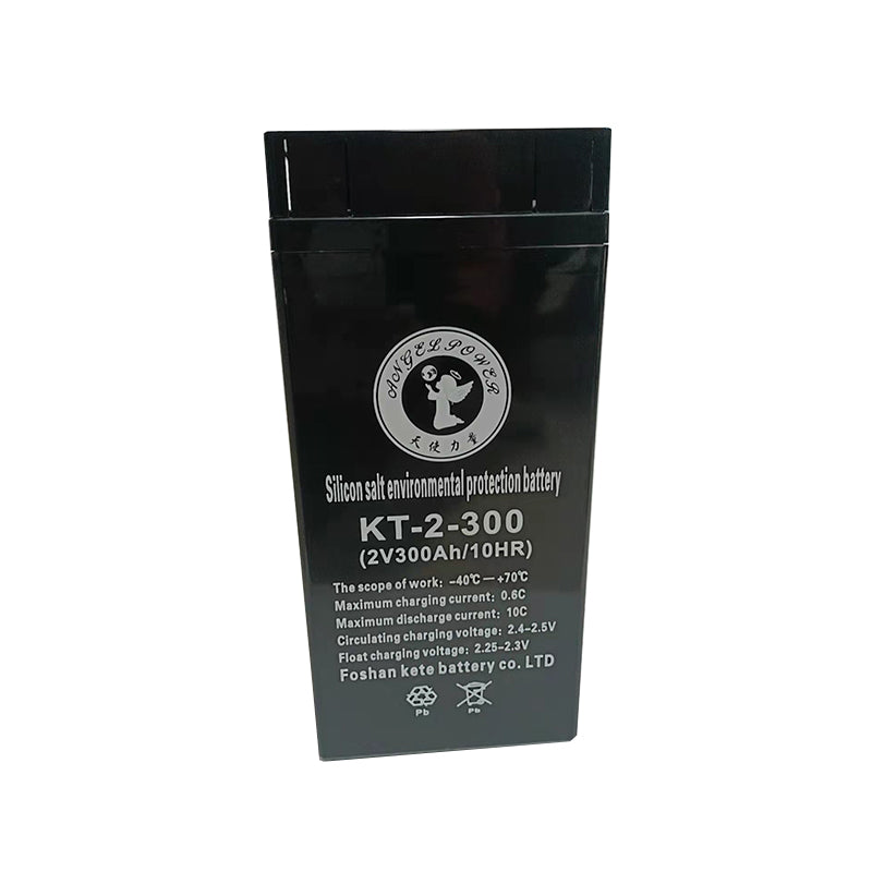 kete Energy storage silica gel salt battery 2V300 Hydrochloric acid battery of agricultural lighting sound fertilizer