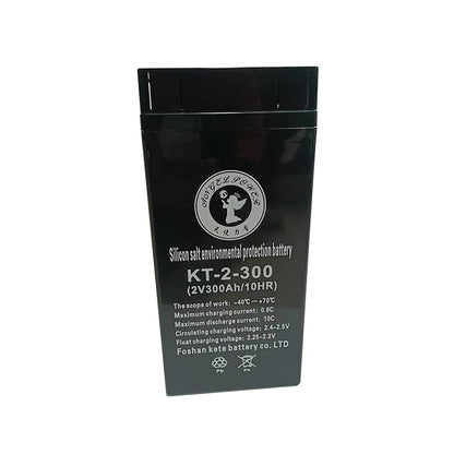 kete Energy storage silica gel salt battery 2V300 Hydrochloric acid battery of agricultural lighting sound fertilizer
