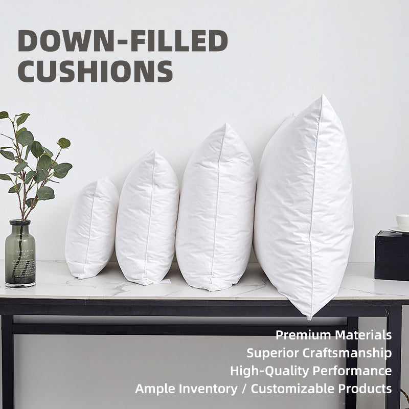 chiyuan Down-filled Cushion: Ultra-Soft Lumbar Support Pillow for Office, Sofa Home Use(Please consult customer service for pricing)