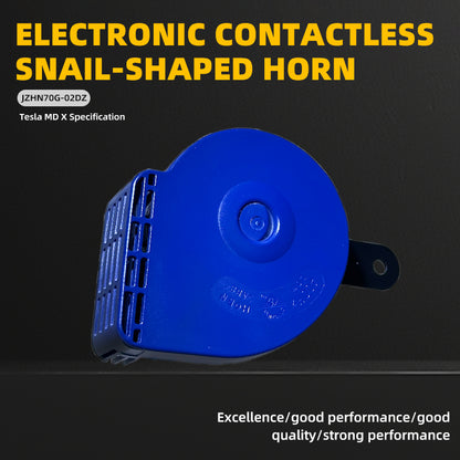 jingzuan JZHN70G-02DZ Electronic Non-Contact Snail-Shaped Horn Exclusive for Tesla Model X Waterproof Automotive Horn