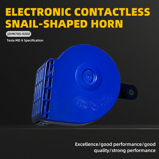jingzuan JZHN70G-02DZ Electronic Non-Contact Snail-Shaped Horn Exclusive for Tesla Model X Waterproof Automotive Horn