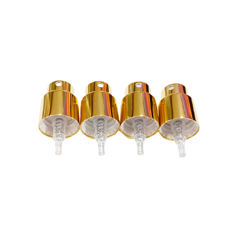 xinye Perfume sprayer 18/415LK  Aluminum shell nozzle high-grade bright silver spray pump head