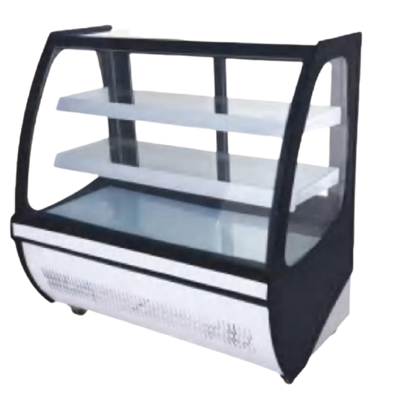 kangbaite Three-layer curved rear sliding door cake cabinet(Please consult customer service for pricing)