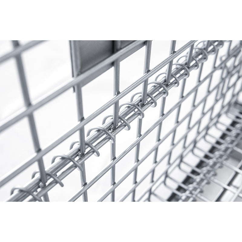 zhihong Storage cage   Folding storage cage workshop for storing iron frame logistics turnover cages
