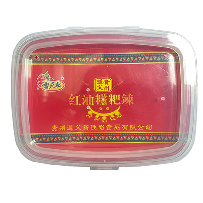xinjiayu Leitian pepper red oil glutinous rice cake pepper 380g*16