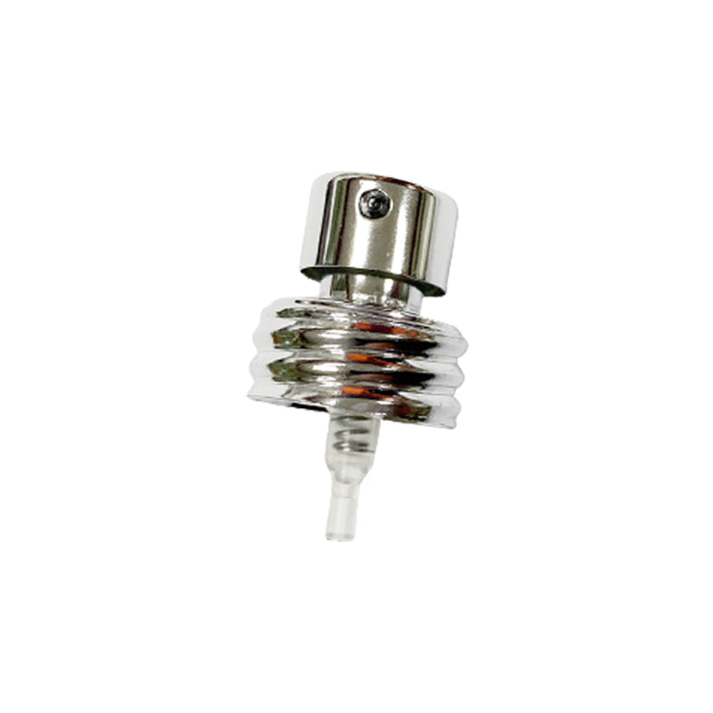 xinye Perfume sprayer  Aluminum shell nozzle high-grade bright silver spray pump head