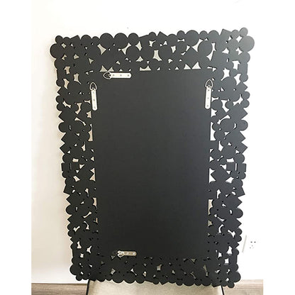 huaguan TopB Mirrors Irregular Rectangular Wall Mirror Cushed Mirror 60 * 90cm