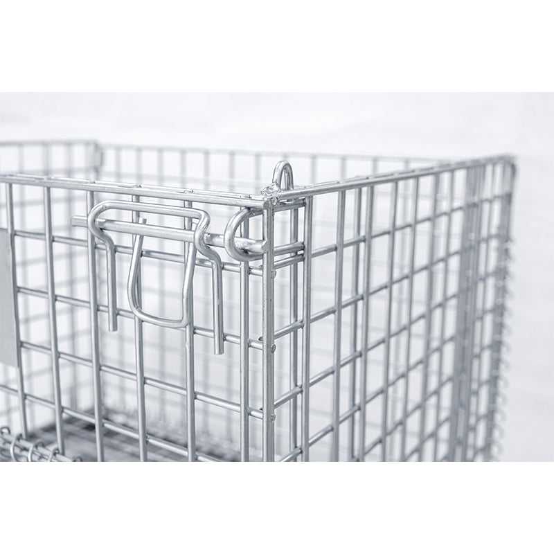 zhihong Storage cage   Folding storage cage workshop for storing iron frame logistics turnover cages