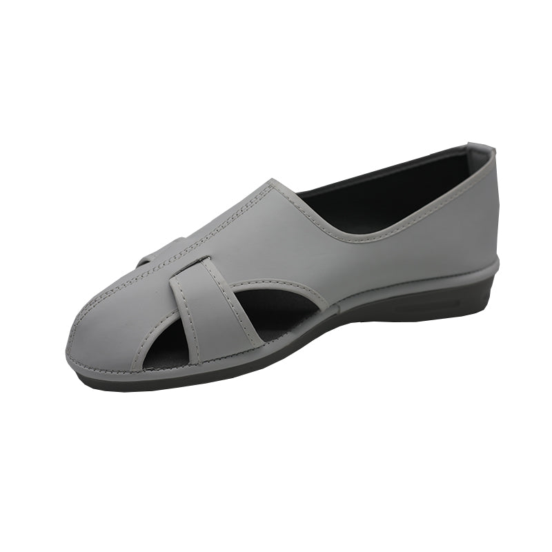 tonghuasheng PU sole handmade shoes cold adhesive static shoes handmade clean shoes Japanese static shoes Japanese ESD shoes MIDORI shoes