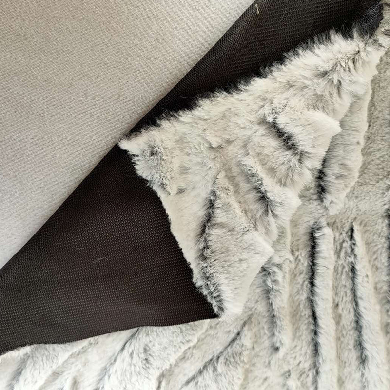 kaifuer Pv velvet zebra pattern brush Cloth  Super soft fabric, thickened fabric