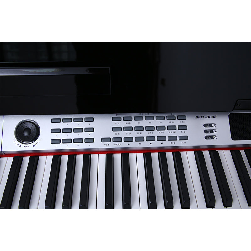 lida 88-key heavy hammer multifunctional push-pull cover electric piano LD01   Beginner's Home Electronic Piano Electric Piano