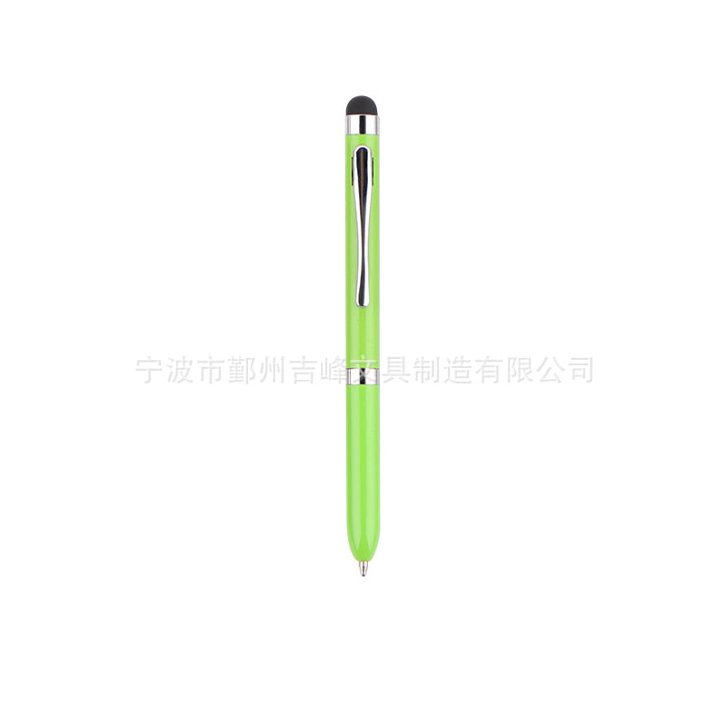 jifeng High quality metal pen solid color paint stylus TCP138 rotating ballpoint pen