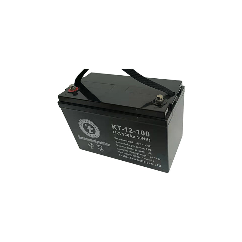 kete Energy storage silica gel salt battery 12V100  Hydrochloric acid battery of agricultural lighting sound fertilizer  Lead-acid battery electric release device Battery maintenance free battery