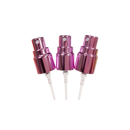 xinye Perfume sprayer 15/415LK Aluminum shell nozzle high-grade bright silver spray pump head