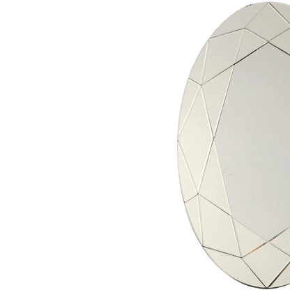 huaguan TopB Mirrors Decorative Wall Mirror with Crystal 60 * 60CM