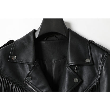minwang PU Women Jacket LS2022