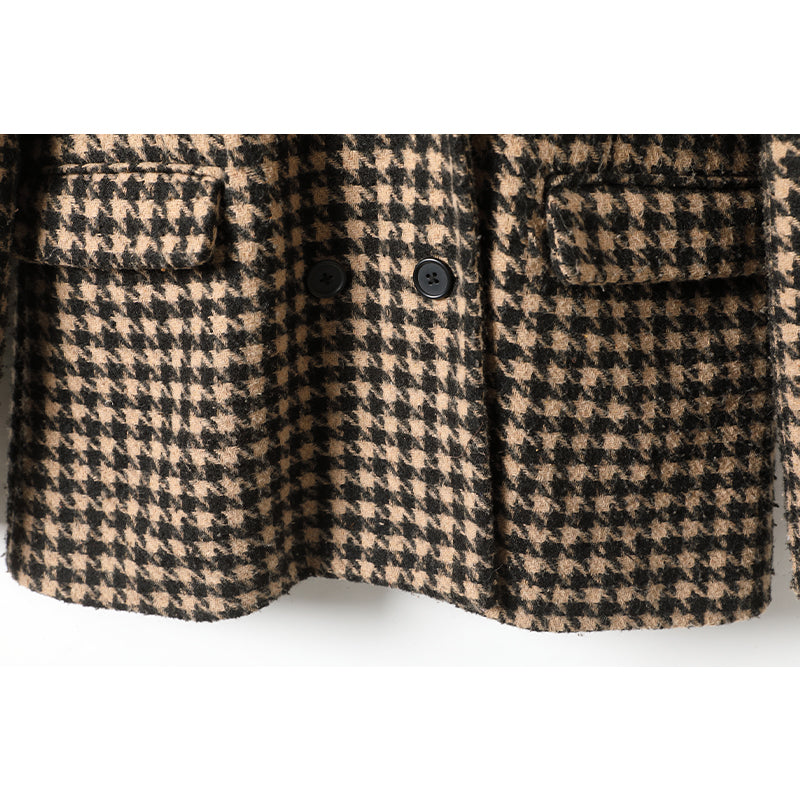 minwang Plaid blouse 01DS6438