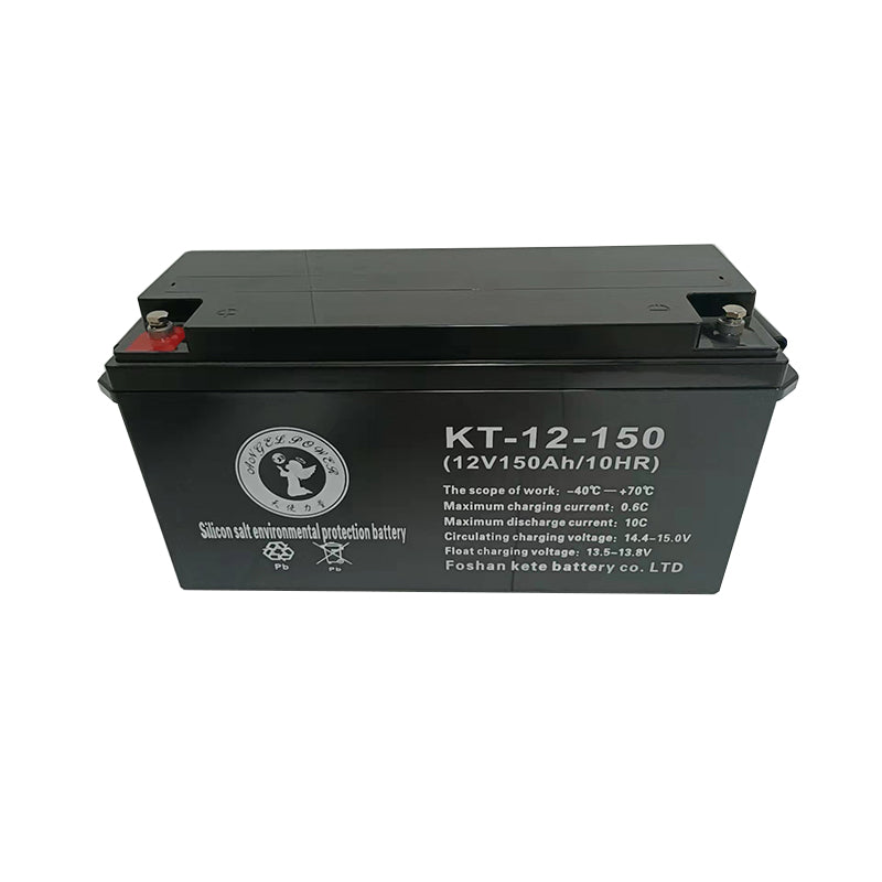 kete Silica gel salt storage battery 12V150  Hydrochloric acid battery of agricultural lighting sound fertilizer Lead-acid battery electric release device Battery maintenance free battery
