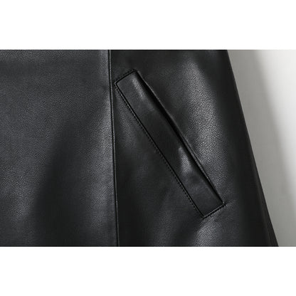minwang PU Skirt 13MA0104