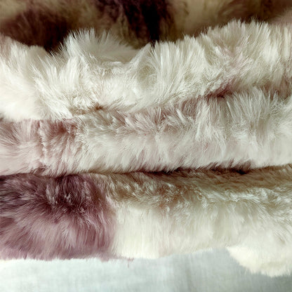 kaifuer  Spandex rabbit hair  Cloth  Tie dyed velvet fabric, rabbit hair printed fabric
