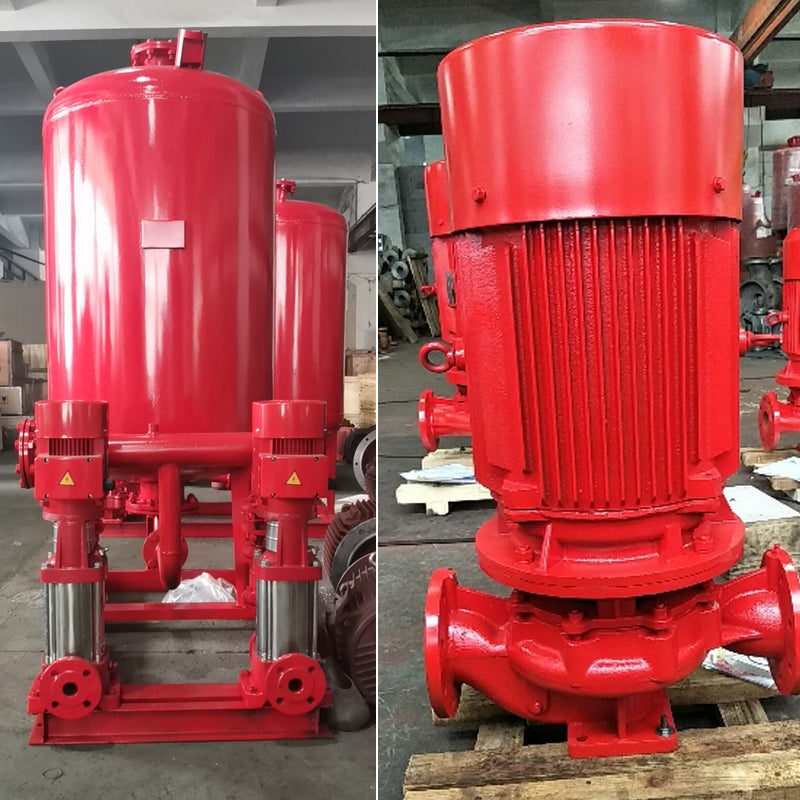 yiju Fire pump, high pressure fire hydrant, spraying, increasing and stabilizing pressure, complete set of 3CF vertical pipeline multistage centrifugal pump