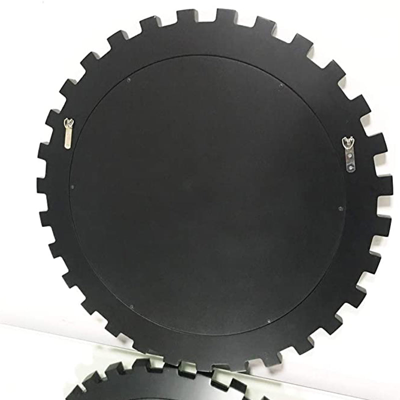 huaguan Bevel-edged frameless round wall-mounted wall mirror 80*80cm