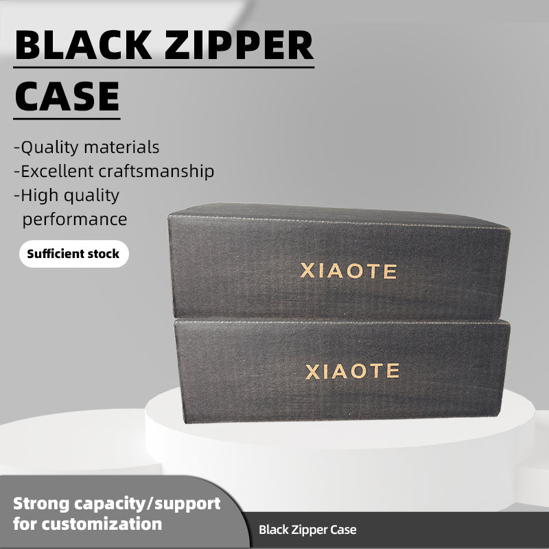 xiayang Black Zipper Case Reinforced Corrugated Cardboard Box with High Compression Resistance(Please consult customer service for pricing)