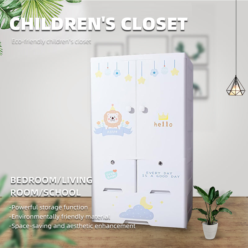 xida Eco-friendly children's wardrobe, storage cabinet with original wood style(Please consult customer service for pricing)
