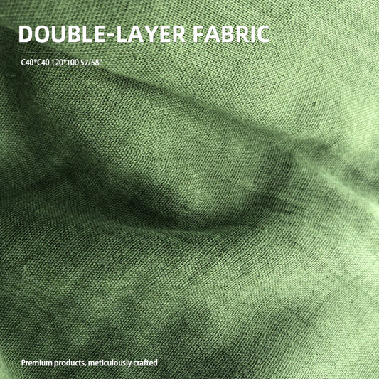 zhongchang Double-layer fabric clothing is lightweight yet retains warmth, wicking moisture and allowing breathability. C40*C40 120*100 57/58"(Please consult customer service for pricing)
