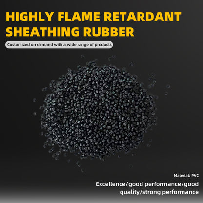 shenyuan High Flame-Retardant Sheath Rubber Compounds Special for Wires Cables Fire-Resistant Fire-Proof High Flame-Retardant Grade Rubber Materials(Please consult customer service for pricing)