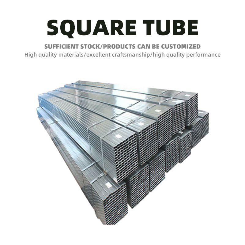 yuanbo Square Pipe/Square Steel Pipe Steel Structure Building Material Rectangular Pipe(Please consult customer service for pricing)
