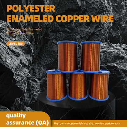 huaerda 180-Class Polyesterimide Enameled Round Copper Wire with High Heat Resistance Insulation for Diverse Applications 0.200-2.600(Please consult customer service for pricing)