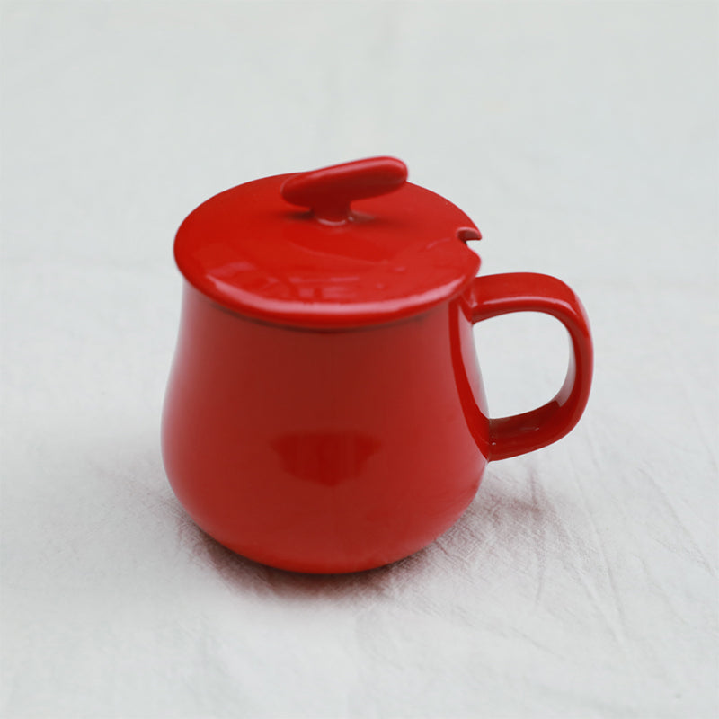 dehua Vitality Fat Cup  Ceramic Mug Creative Ceramic Cup Cute Breakfast Cup