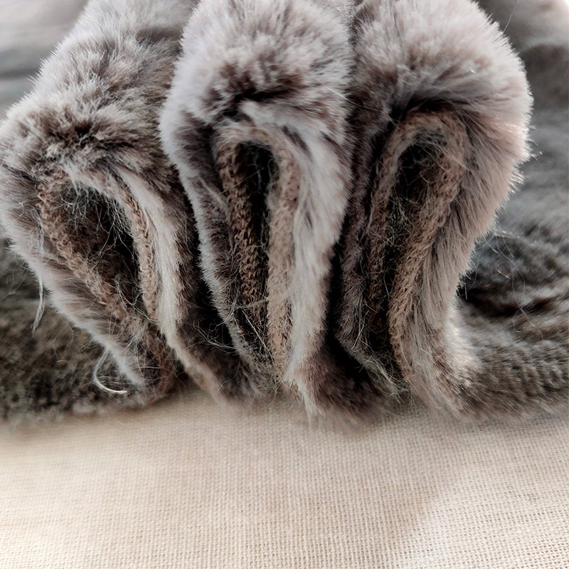 kaifuer Super Matte Rabbit Hair Brush  Cloth   Thick and soft fabric