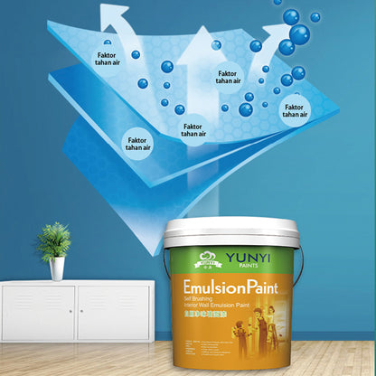 yunyi Self brushing clean odor wall paint, self brushing wall paint, self brushing latex paint