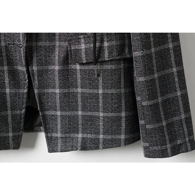 minwang Plaid Blouse 4671