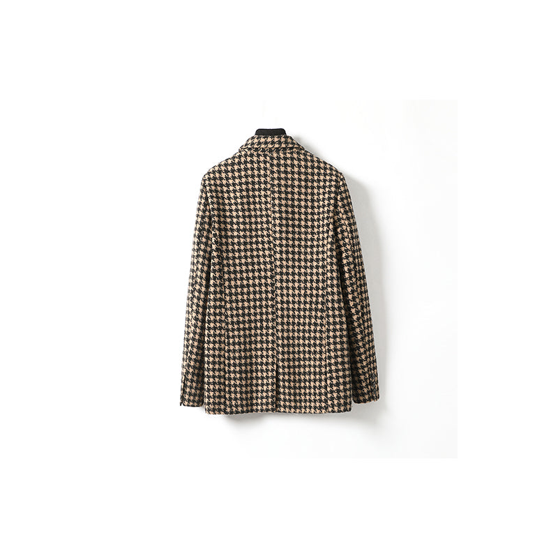 minwang Plaid blouse 01DS6438