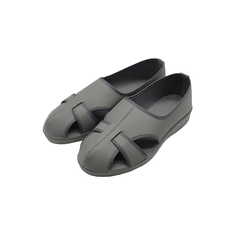 tonghuasheng PU sole handmade shoes cold adhesive static shoes handmade clean shoes Japanese static shoes Japanese ESD shoes MIDORI shoes