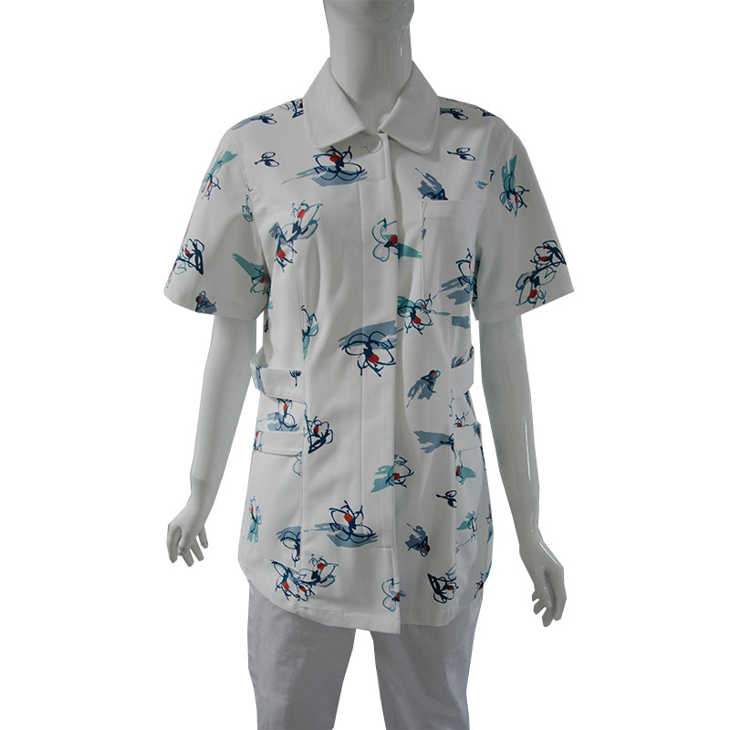 laiya Printed nurse's uniform