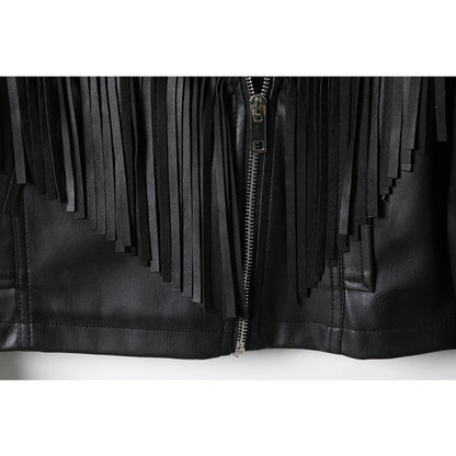 minwang PU Women Jacket LS2022