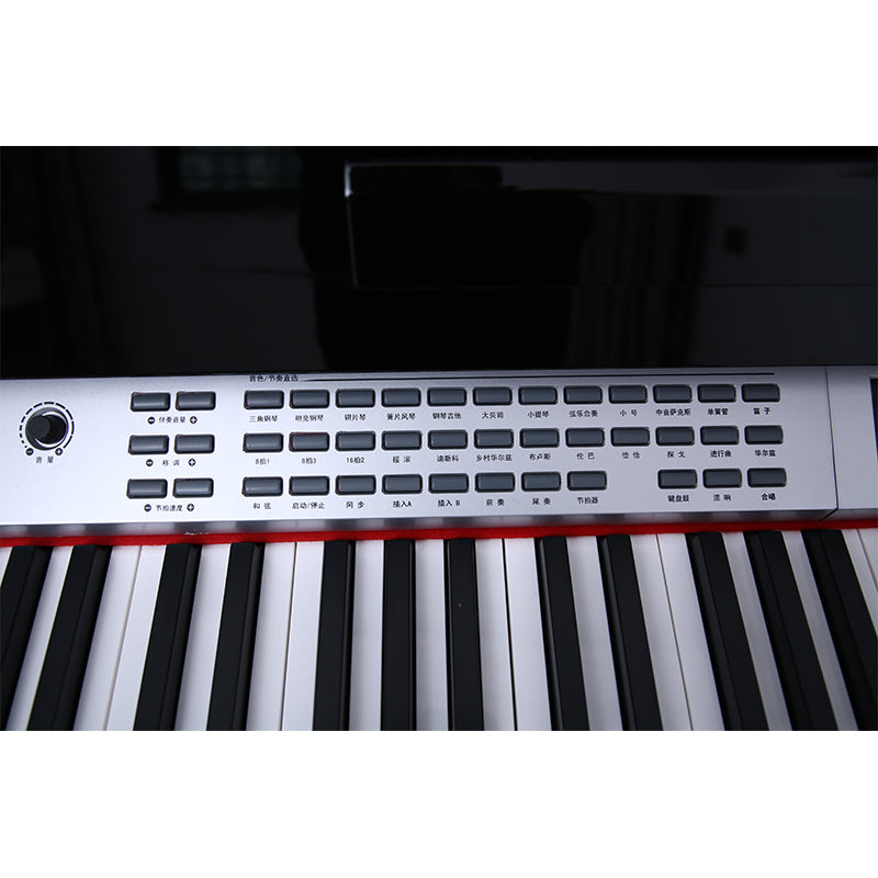 lida 88-key heavy hammer multifunctional push-pull cover electric piano LD01   Beginner's Home Electronic Piano Electric Piano