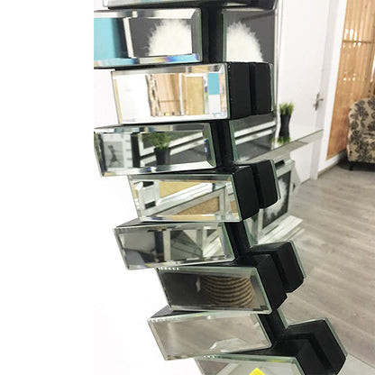 huaguan Bevel-edged frameless round wall-mounted wall mirror 80*80cm