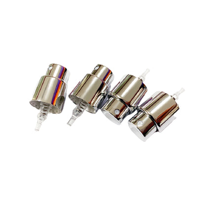 xinye Perfume sprayer 18/415LK  Aluminum shell nozzle high-grade bright silver spray pump head