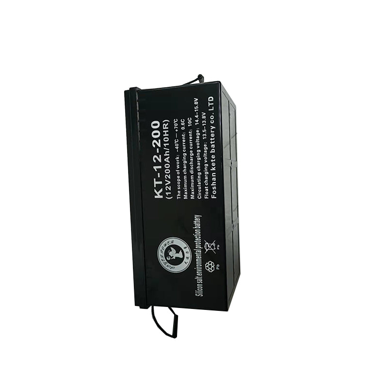 kete Energy storage silica gel salt battery 12V200  Hydrochloric acid battery of agricultural lighting sound fertilizer Lead-acid battery electric release device Battery maintenance free battery
