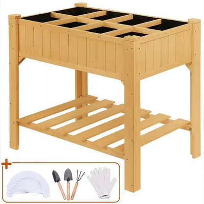 linfeng Wooden flower box/wooden flower bucket/wooden seedbed(Please consult customer service for pricing)