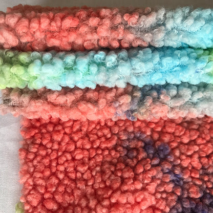 kaifuer Imitation wool Altai tie dyeing  Cloth  Tie dyed velvet fabric thickened