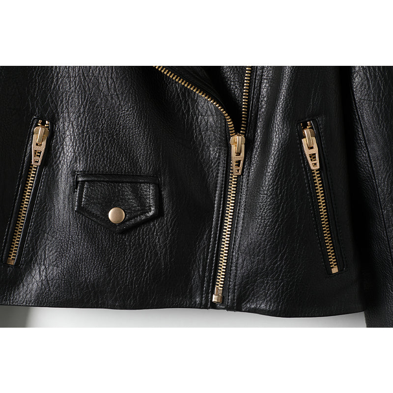 minwang PU Women Jacket 27XA6408