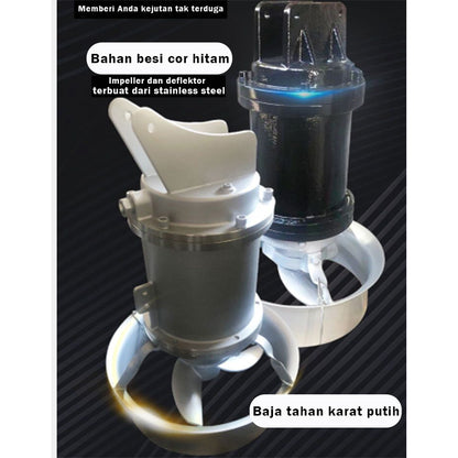 yiju Submersible mixer, underwater pusher, anaerobic pool, sewage propulsion pump, cast iron stainless steel 304
